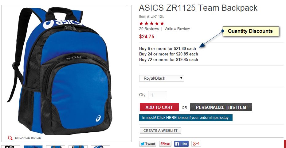 asics backpack 20