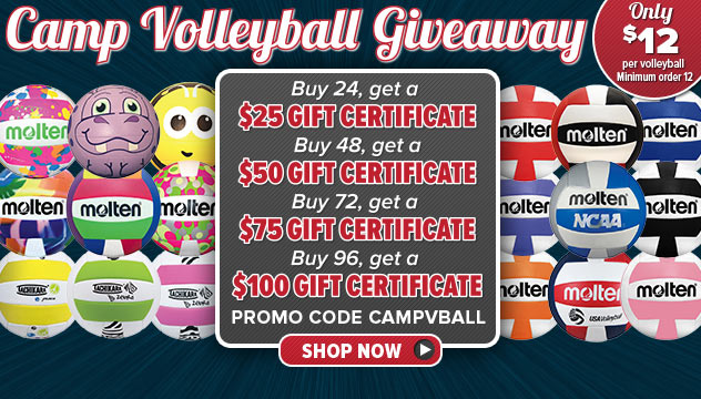 The Camp Promotion to get you and your players going!