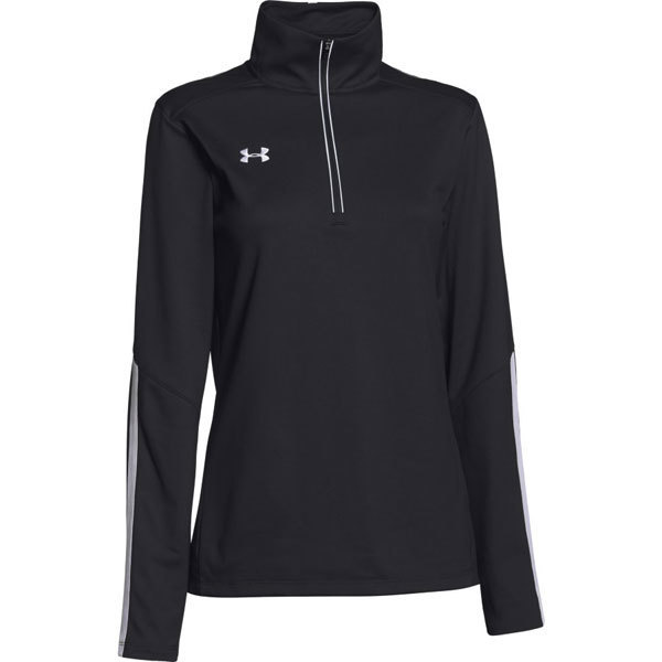 Image result for under armour womens loose 1/4 zip black