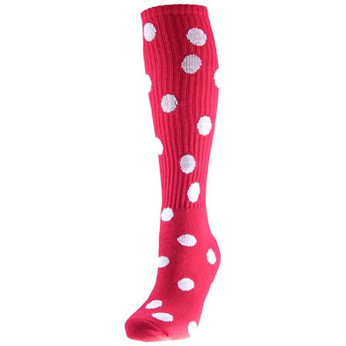 Polka Dot Volleyball Knee High Socks eBay