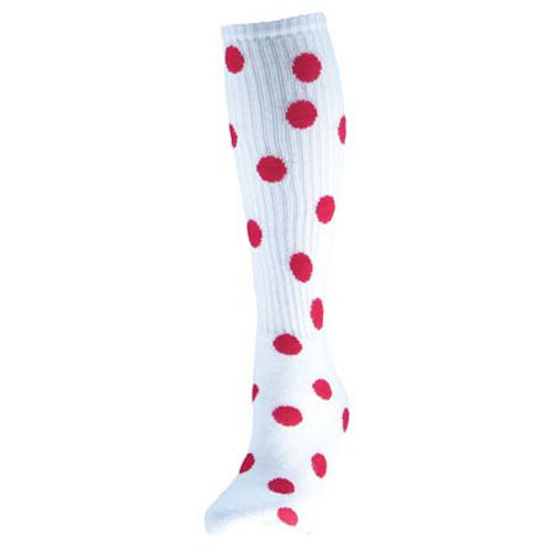 Polka Dot Volleyball Knee High Socks eBay