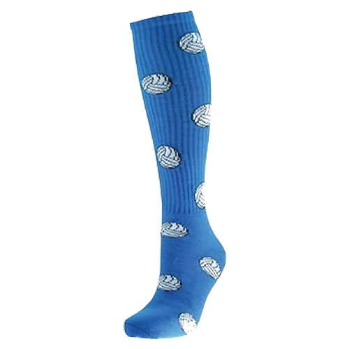 Volleyball Print Knee High Socks eBay